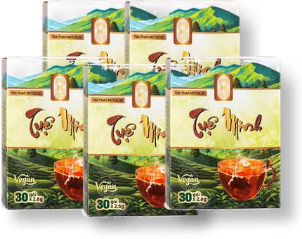 5 hộp Trà Tuệ Minh