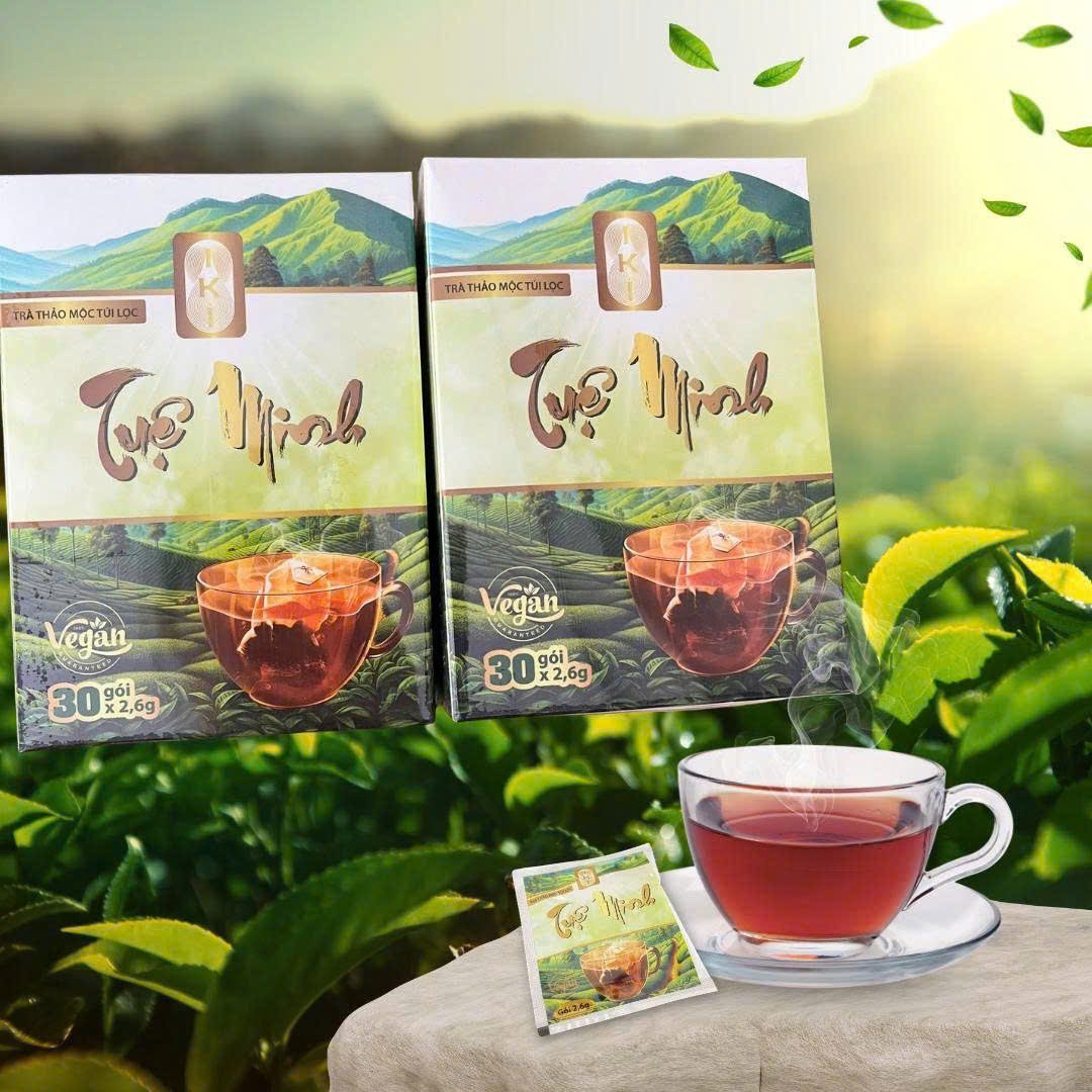 Hộp Trà Tuệ Minh 30 gói túi lọc